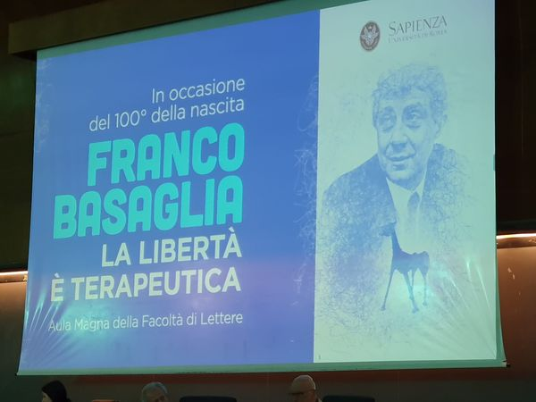 La Facoltà di Lettere e Filosofia di Roma ospita Franco Basaglia.